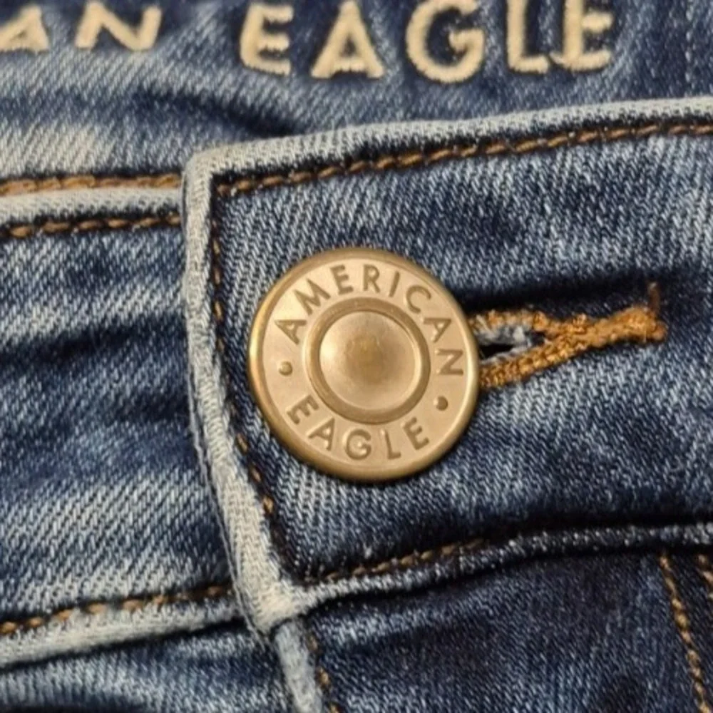 American‎ Eagle women's next level stretch high rise jegging jeans sz 20 cotton